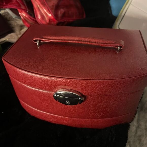 Box Davidt's [J51201 - Coffret a Bijoux 'Active Woman' rouge | Jewellery. Box re - Picture 3 of 13